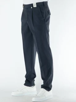 MYTHS Pantaloni<PANTALONE CHINO LUNGO Blu