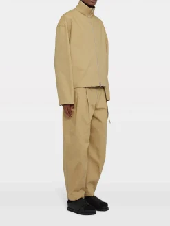 JIL SANDER Pantaloni<PANTALONE CON CINTURA Beige