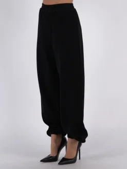 JIL SANDER Pantaloni<PANTALONE CON COULISSE IN VITA Nero