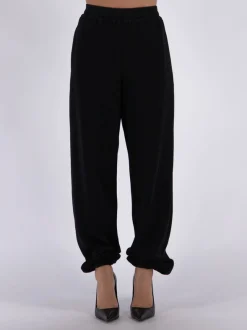 JIL SANDER Pantaloni<PANTALONE CON COULISSE IN VITA Nero