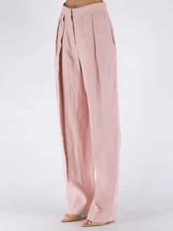 STELLA MCCARTNEY Pantaloni<PANTALONE CON PIEGHE Rosa