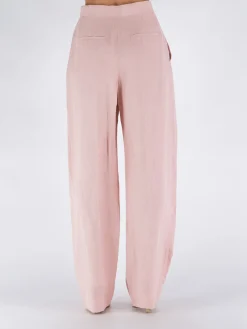 STELLA MCCARTNEY Pantaloni<PANTALONE CON PIEGHE Rosa