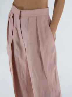 STELLA MCCARTNEY Pantaloni<PANTALONE CON PIEGHE Rosa