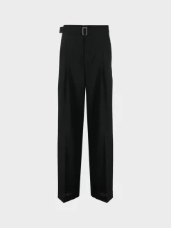 ETUDES Pantaloni<PANTALONE COOPER WOOL Nero