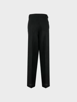 ETUDES Pantaloni<PANTALONE COOPER WOOL Nero