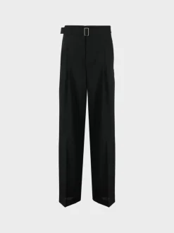 ETUDES Pantaloni<PANTALONE COOPER WOOL Nero