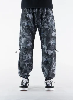 MARCELO BURLON Pantaloni<PANTALONE COUNTY CAMO DRAWSTRIN GARAGE Grigio