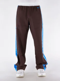 WALES BONNER Pantaloni<PANTALONE COURAGE Azzurro, Marrone
