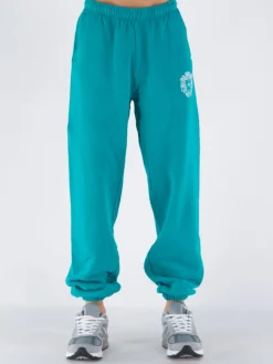 SPORTY&RICH Pantaloni<PANTALONE CREST Bianco, Verde