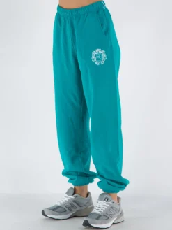 SPORTY&RICH Pantaloni<PANTALONE CREST Bianco, Verde