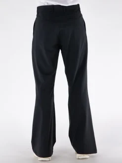 MARCELO BURLON Pantaloni<PANTALONE CROSS POLY WOOL Nero