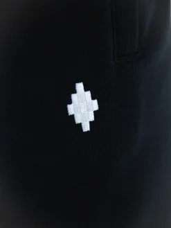 MARCELO BURLON Pantaloni<PANTALONE CROSS RELAX Nero