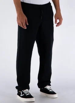 MARCELO BURLON Pantaloni<PANTALONE CROSS RELAX SWEATPANTS Bianco, Nero