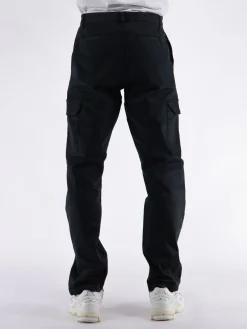 DAILY PAPER Pantaloni<PANTALONE ECARGO Nero