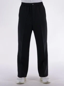 AMI Pantaloni<PANTALONE ELASTICATED Nero