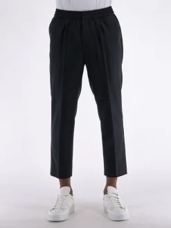 AMI Pantaloni<PANTALONE ELASTICATED Grigio
