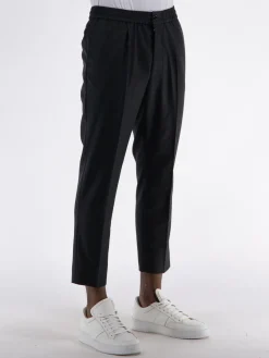 AMI Pantaloni<PANTALONE ELASTICATED Grigio