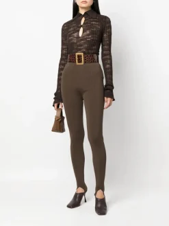 NANUSHKA Pantaloni<PANTALONE EVELINE Marrone