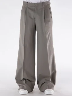 ETRO Pantaloni<PANTALONE EXTRA-WIDE DOUBLE PLEAT Marrone