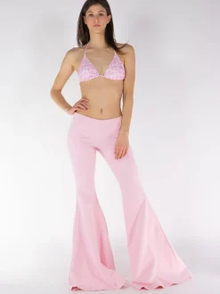 VETEMENTS. Pantaloni<PANTALONE EXTREME FLARED Rosa