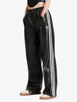 ADIDAS Pantaloni<PANTALONE FIREBIRD PLEATHER Bianco, Nero