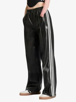 ADIDAS Pantaloni<PANTALONE FIREBIRD PLEATHER Bianco, Nero