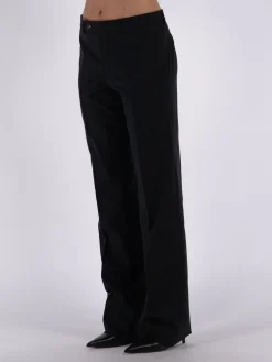 MM6 MAISON MARGIELA Pantaloni<PANTALONE FLARE Nero