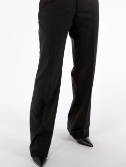 MM6 MAISON MARGIELA Pantaloni<PANTALONE FLARE Nero