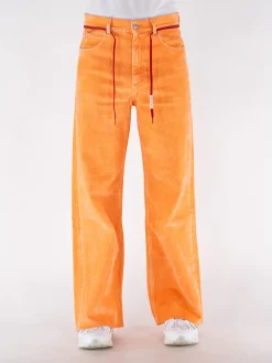 MARNI Pantaloni<PANTALONE FLARED Arancione
