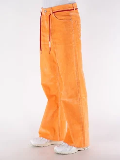 MARNI Pantaloni<PANTALONE FLARED Arancione