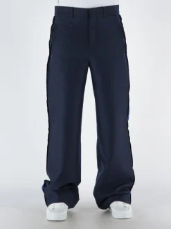 ETRO Pantaloni<PANTALONE FLAT FRONT FIANCO DRITTO Blu, Grigio