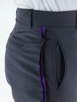 ETRO Pantaloni<PANTALONE FLAT FRONT FIANCO DRITTO Grigio, Viola