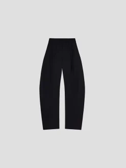 THE ATTICO Pantaloni<PANTALONE GARY LONG Nero
