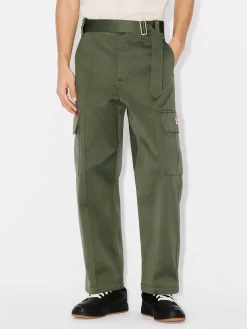 KENZO Pantaloni<PANTALONE GENDERLESS ARMY Verde