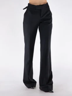 TOM FORD Pantaloni<PANTALONE GRAN DE POUDRE FLARE Nero