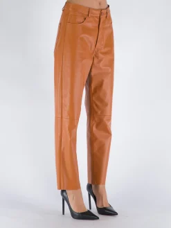 DROME Pantaloni<PANTALONE HIGH-RISE Arancione