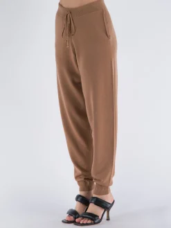 STELLA MCCARTNEY Pantaloni<PANTALONE ICONIC MERINO Marrone