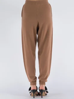 STELLA MCCARTNEY Pantaloni<PANTALONE ICONIC MERINO Marrone