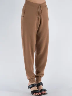 STELLA MCCARTNEY Pantaloni<PANTALONE ICONIC MERINO Marrone