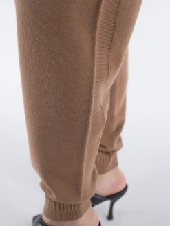 STELLA MCCARTNEY Pantaloni<PANTALONE ICONIC MERINO Marrone