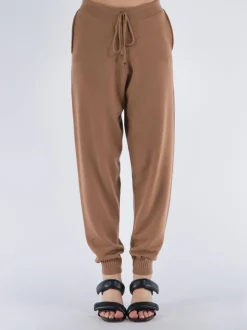 STELLA MCCARTNEY Pantaloni<PANTALONE ICONIC MERINO Marrone