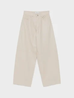 HAIKURE Pantaloni<PANTALONE IN PELLE BETHANY Bianco