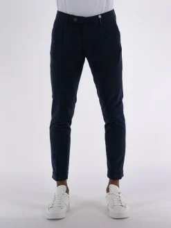 MYTHS Pantaloni<PANTALONE IN VELLUTO Blu