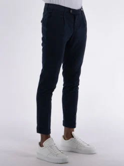 MYTHS Pantaloni<PANTALONE IN VELLUTO Blu