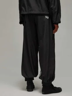Y-3 Pantaloni<PANTALONE JOGGER TRIPLE STRIPES Bianco, Nero