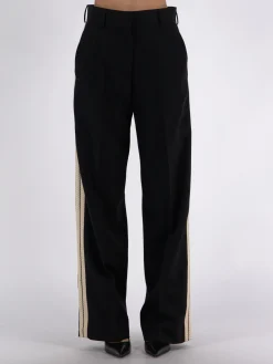 PALM ANGELS Pantaloni<PANTALONE KNIT TAPE SUIT Nero