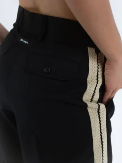 PALM ANGELS Pantaloni<PANTALONE KNIT TAPE SUIT Nero