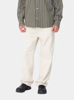 CARHARTT WIP Pantaloni<PANTALONE LANDON Bianco