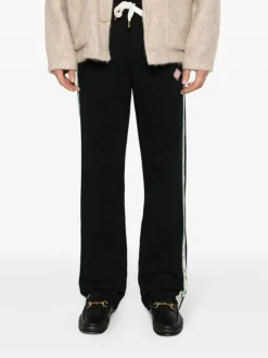 Pantaloni<PANTALONE LAUREL TAPE PANELLED Bianco, Nero