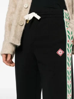Pantaloni<PANTALONE LAUREL TAPE PANELLED Bianco, Nero